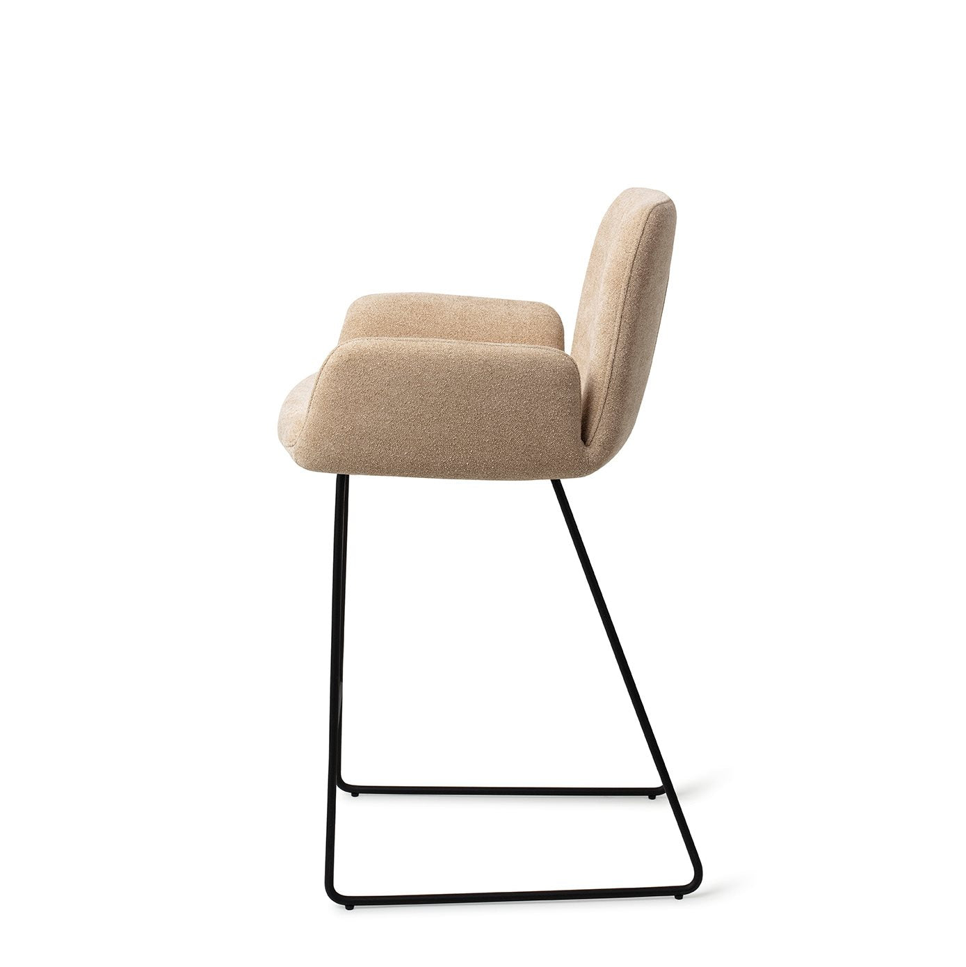 Jesper Home Misaki Funky Fudge Barkruk - Slide Black (L) - KwaliteitWonen.nl