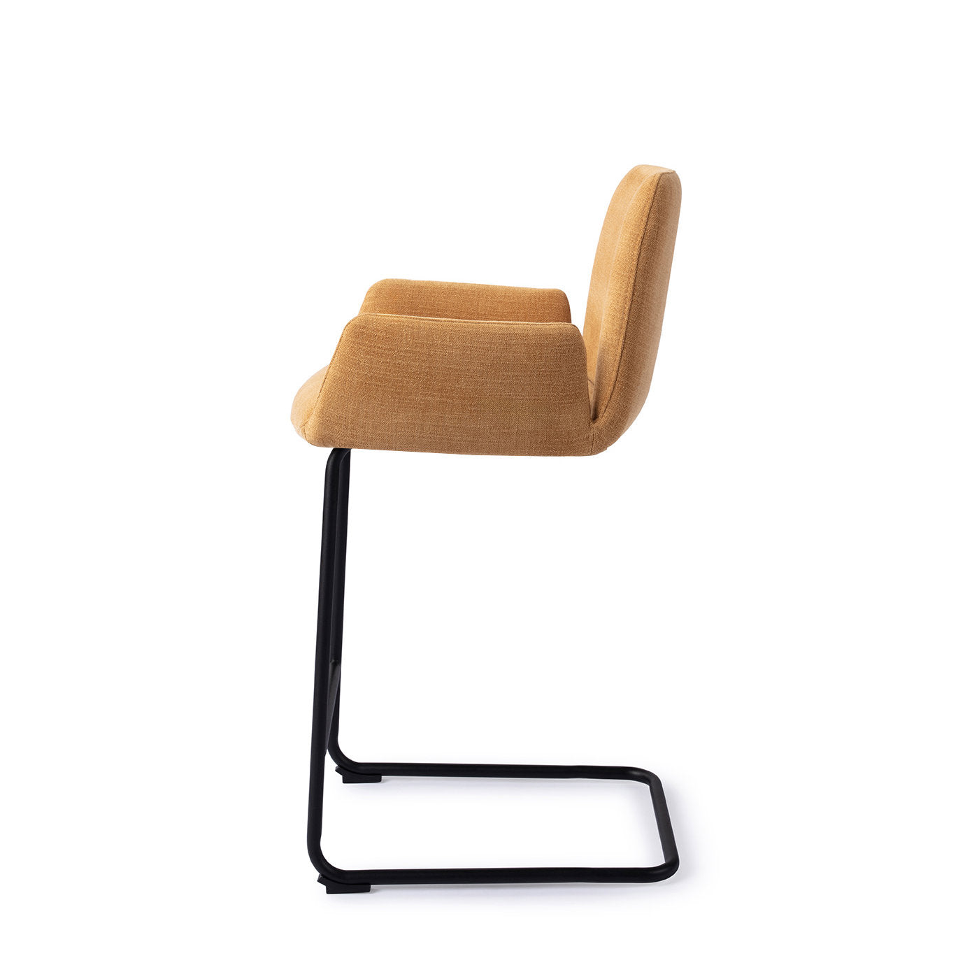 Jesper Home Misaki Honey Harvest Barkruk (L) - Counter Arch Black - KwaliteitWonen.nl