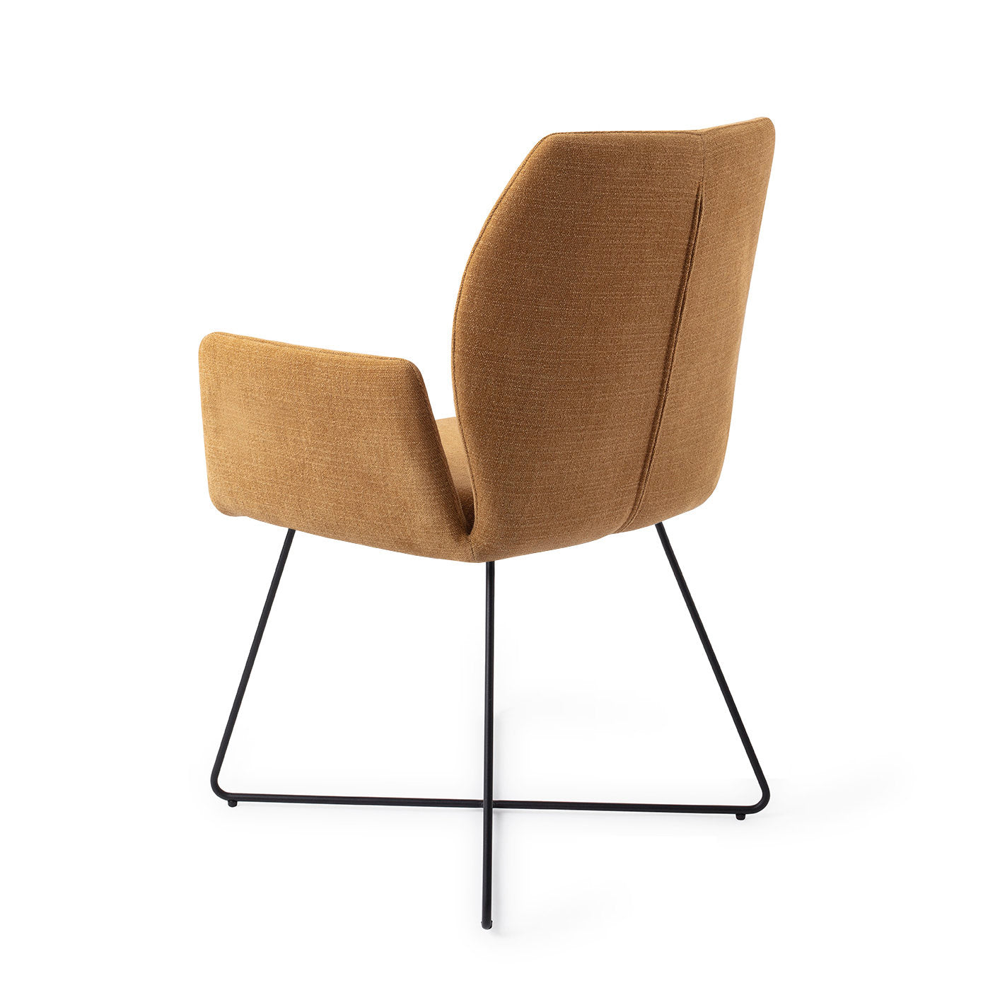 Jesper Home Misaki Honey Harvest Eetkamerstoel - Cross Black - KwaliteitWonen.nl