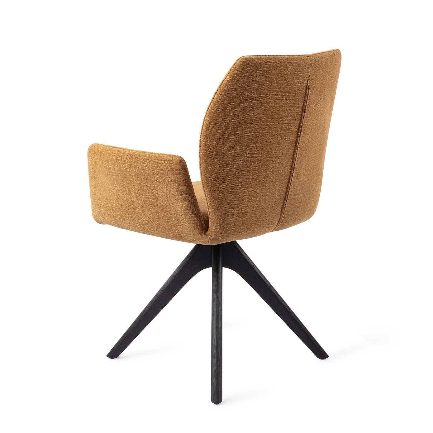 Jesper Home Misaki Honey Harvest Eetkamerstoel - Revolve Oak Black - KwaliteitWonen.nl