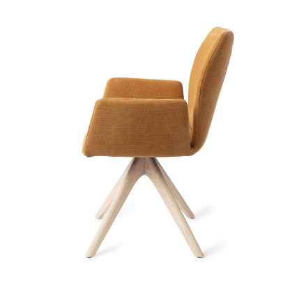 Jesper Home Misaki Honey Harvest Eetkamerstoel - Revolve Oak Bleach - KwaliteitWonen.nl