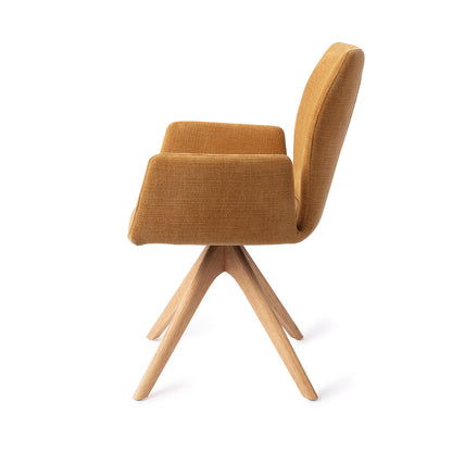 Jesper Home Misaki Honey Harvest Eetkamerstoel - Revolve Oak Natural - KwaliteitWonen.nl