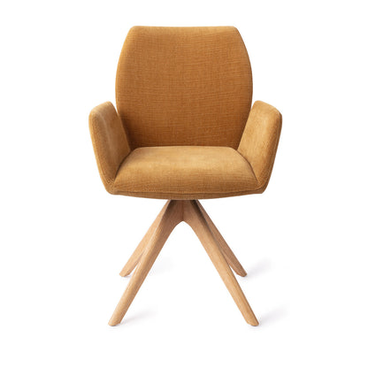 Jesper Home Misaki Honey Harvest Eetkamerstoel - Revolve Oak Natural - KwaliteitWonen.nl