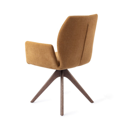 Jesper Home Misaki Honey Harvest Eetkamerstoel - Revolve Oak Walnut - KwaliteitWonen.nl