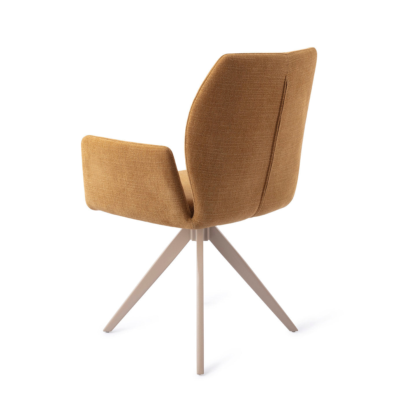 Jesper Home Misaki Honey Harvest Eetkamerstoel - Turn Beige - KwaliteitWonen.nl