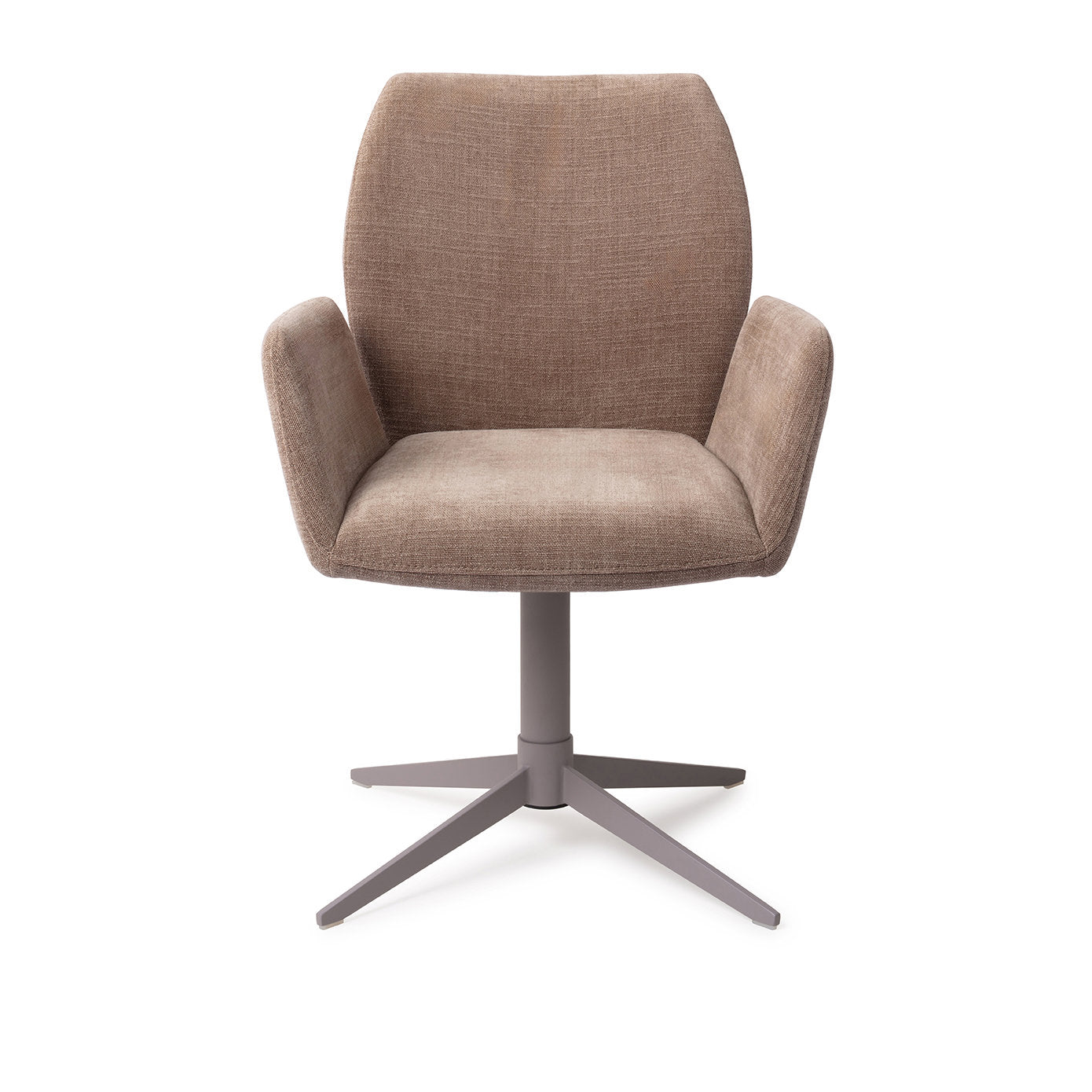 Jesper Home Misaki Mocha Mist Eetkamerstoel - Quad Grey - KwaliteitWonen.nl