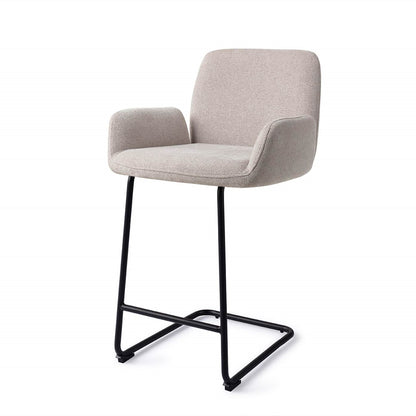 Jesper Home Misaki Pretty Plaster Barkruk - Arch Black (L) - KwaliteitWonen.nl