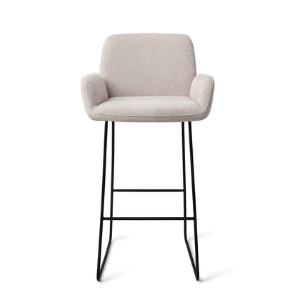 Jesper Home Misaki Pretty Plaster Barkruk - Slide Black (H) - KwaliteitWonen.nl