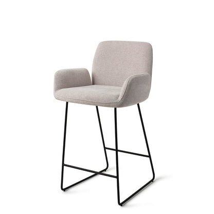 Jesper Home Misaki Pretty Plaster Barkruk - Slide Black (L) - KwaliteitWonen.nl