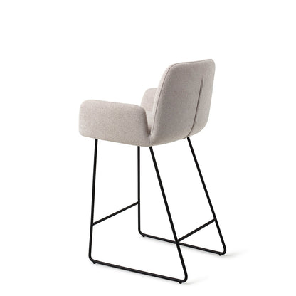 Jesper Home Misaki Pretty Plaster Barkruk - Slide Black (L) - KwaliteitWonen.nl