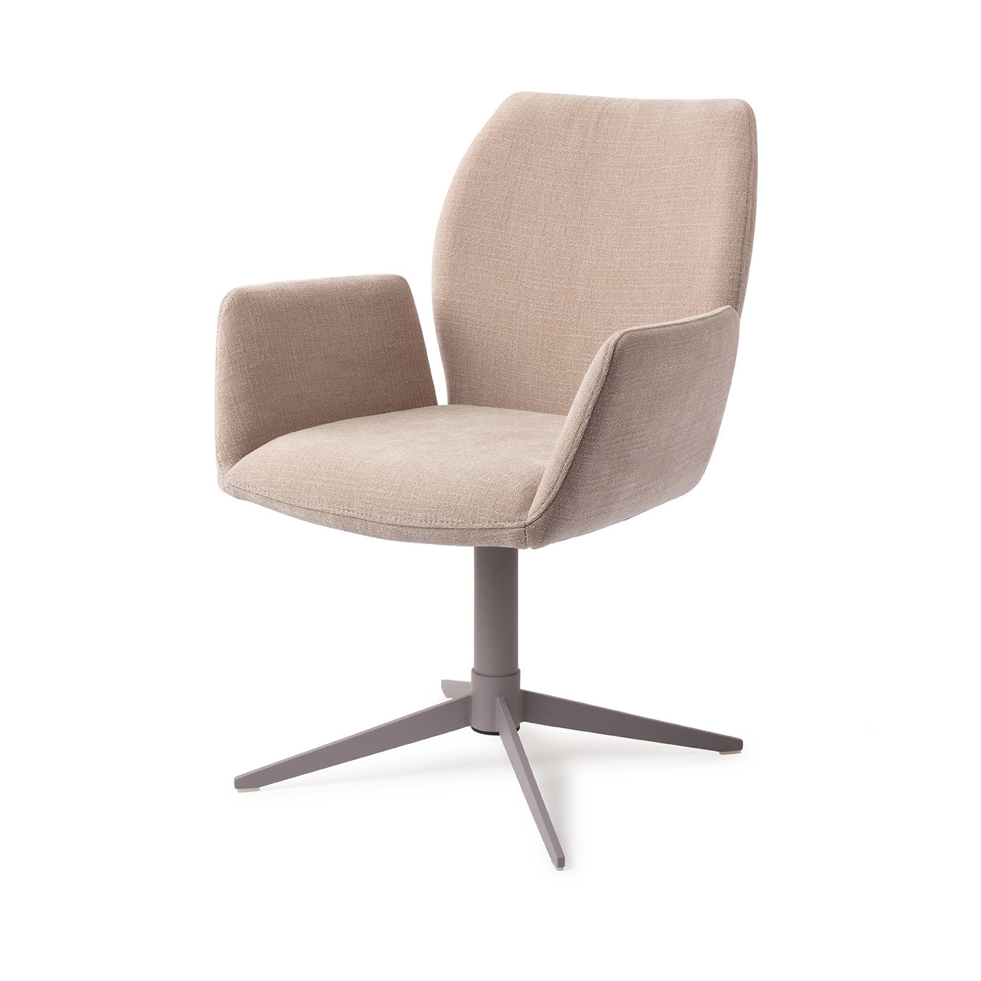 Jesper Home Misaki Sand Strand Eetkamerstoel - Quad Grey - KwaliteitWonen.nl