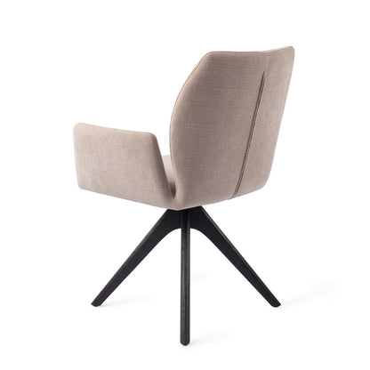 Jesper Home Misaki Sand Strand Eetkamerstoel - Revolve Oak Black - KwaliteitWonen.nl