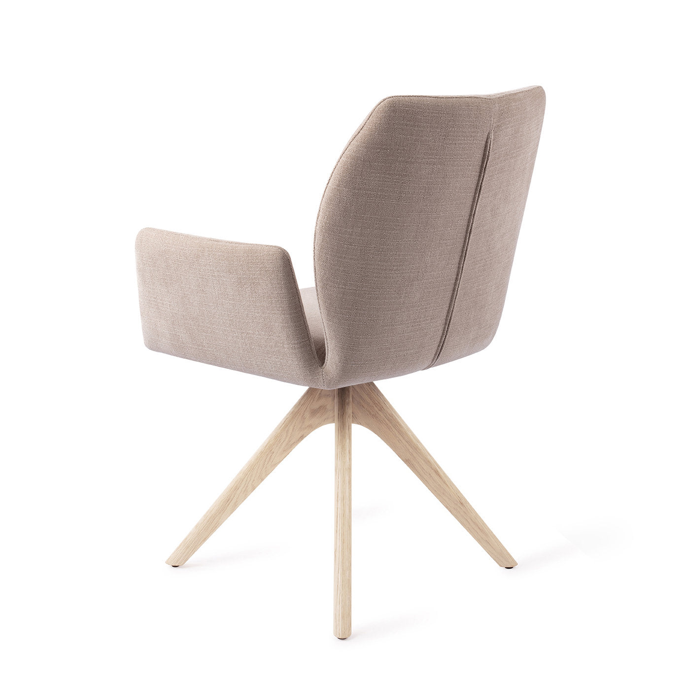 Jesper Home Misaki Sand Strand Eetkamerstoel - Revolve Oak Bleach - KwaliteitWonen.nl
