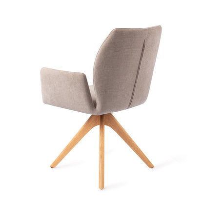 Jesper Home Misaki Sand Strand Eetkamerstoel - Revolve Oak Natural - KwaliteitWonen.nl