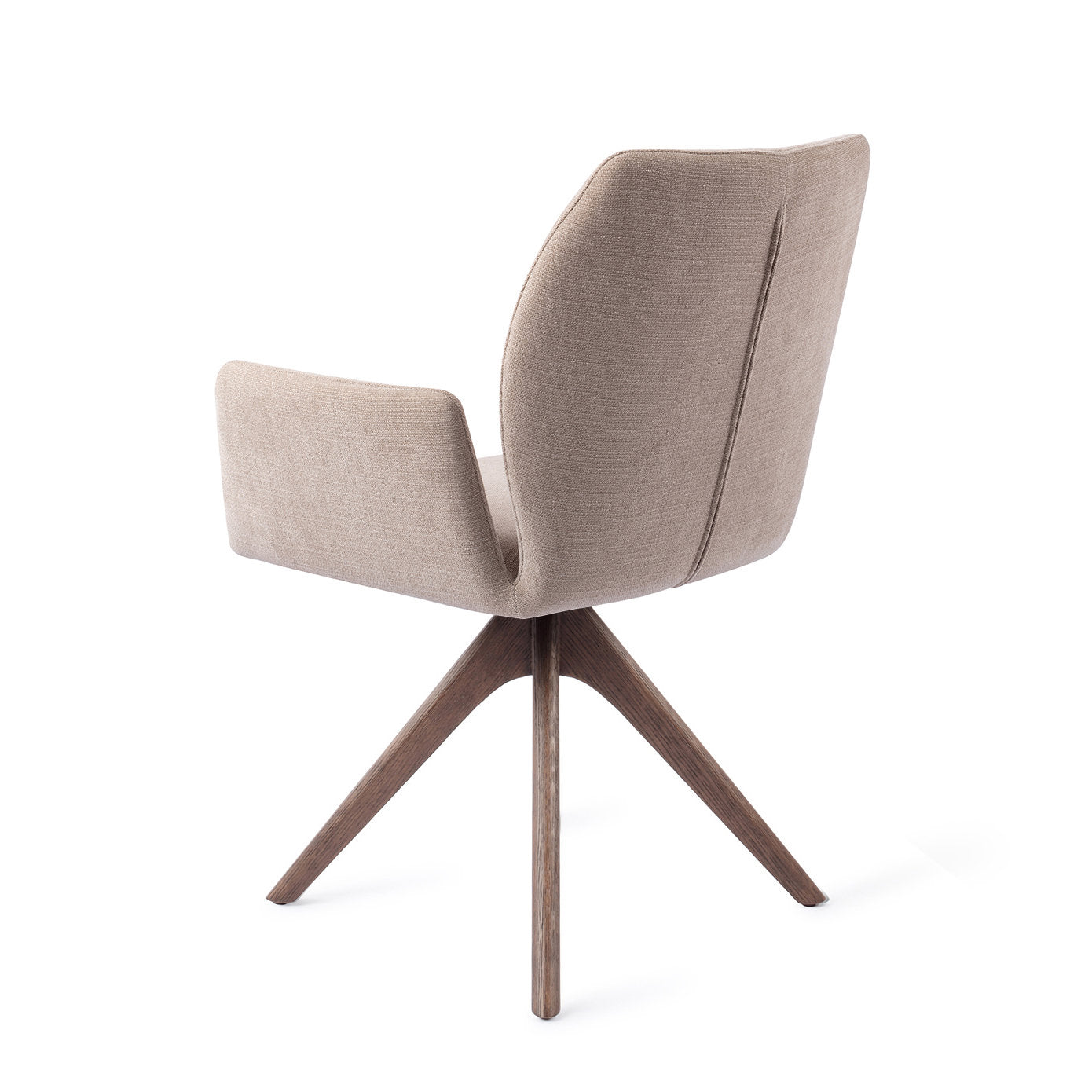 Jesper Home Misaki Sand Strand Eetkamerstoel - Revolve Oak Walnut - KwaliteitWonen.nl