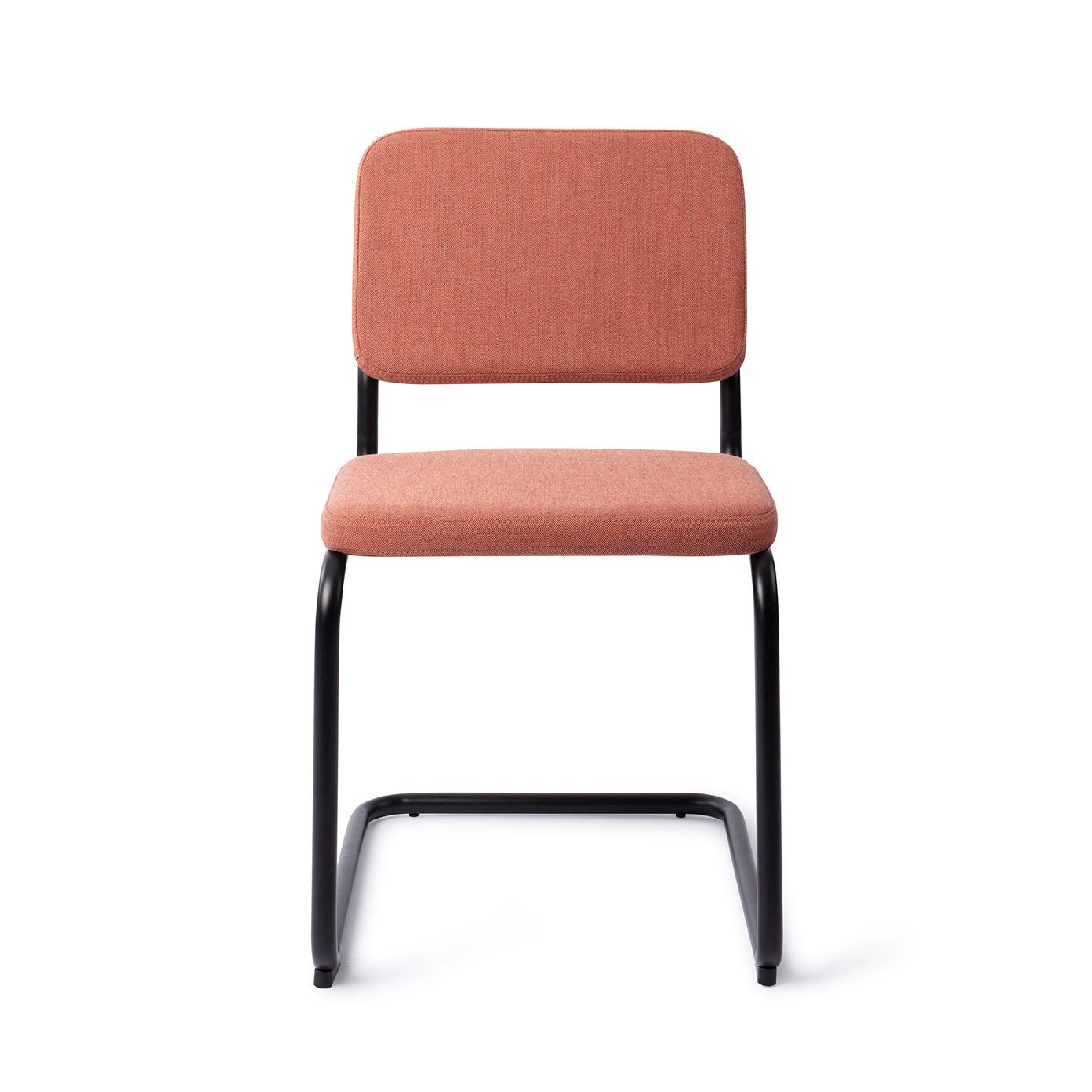 Jesper Home Mugi Coral Kiss Eetkamerstoel - Black Frame - KwaliteitWonen.nl