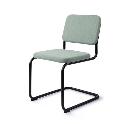 Jesper Home Mugi Spearmint Eetkamerstoel - Black Frame - KwaliteitWonen.nl