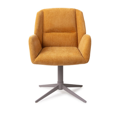 Jesper Home Myoko El Dorado Eetkamerstoel - Quad Grey - KwaliteitWonen.nl