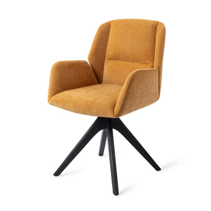 Jesper Home Myoko El Dorado Eetkamerstoel - Revolve Oak Black - KwaliteitWonen.nl