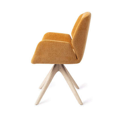 Jesper Home Myoko El Dorado Eetkamerstoel - Revolve Oak Bleach - KwaliteitWonen.nl