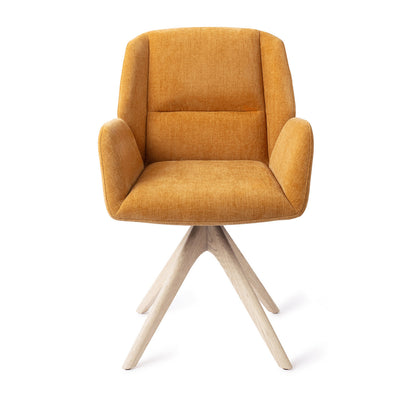 Jesper Home Myoko El Dorado Eetkamerstoel - Revolve Oak Bleach - KwaliteitWonen.nl