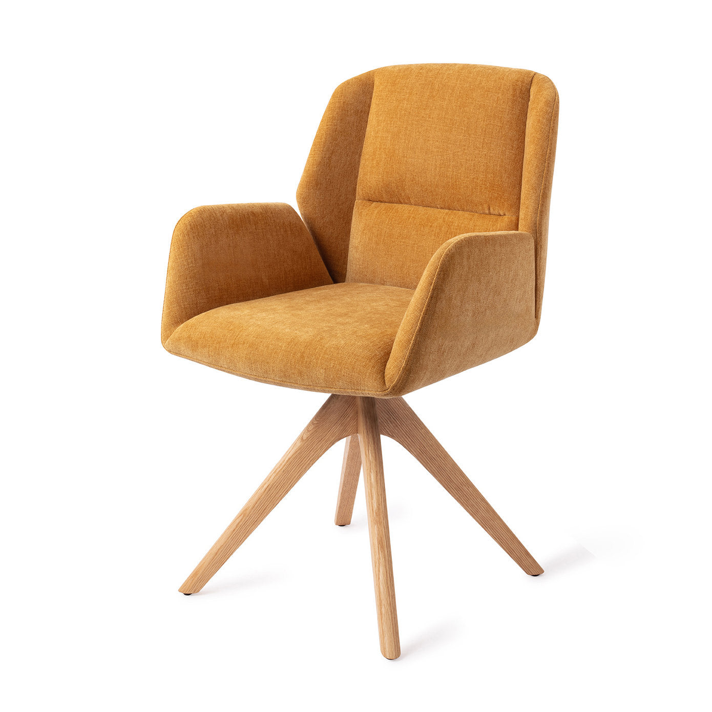 Jesper Home Myoko El Dorado Eetkamerstoel - Revolve Oak Natural - KwaliteitWonen.nl