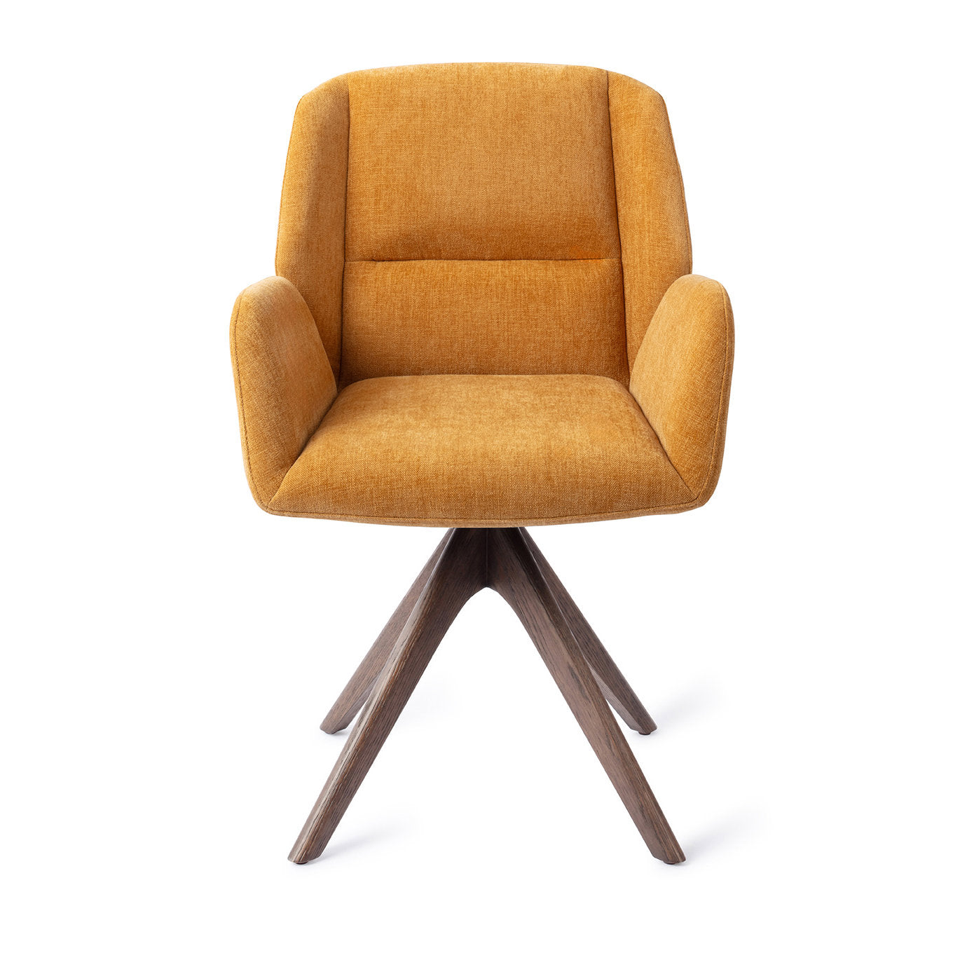 Jesper Home Myoko El Dorado Eetkamerstoel - Revolve Oak Walnut - KwaliteitWonen.nl