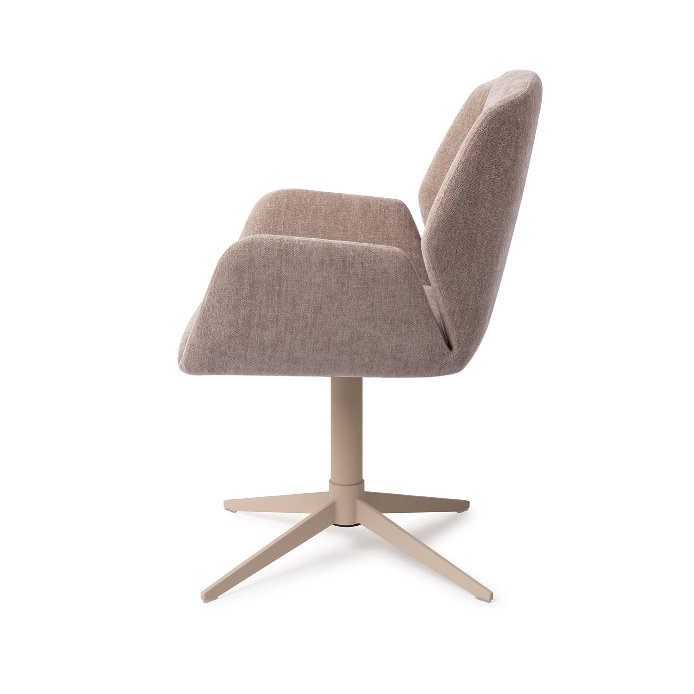 Jesper Home Myoko Greystones Eetkamerstoel - Quad Beige - KwaliteitWonen.nl