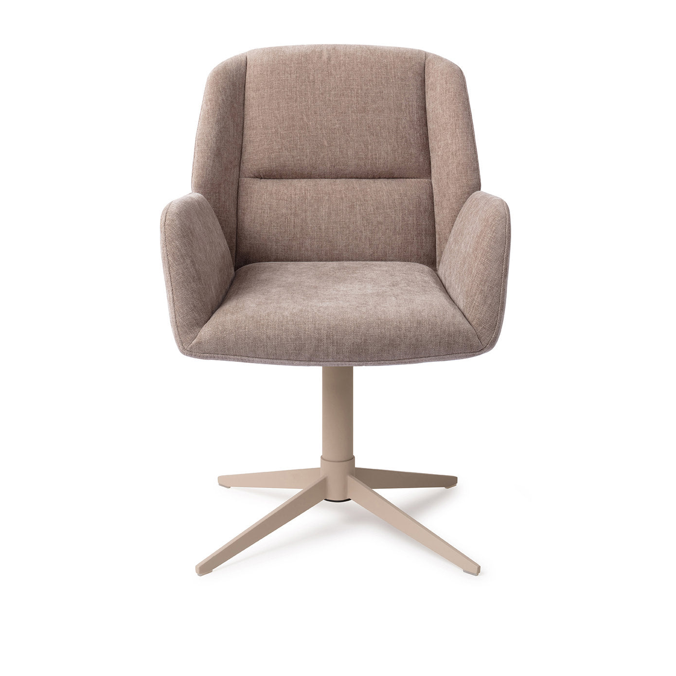 Jesper Home Myoko Greystones Eetkamerstoel - Quad Beige - KwaliteitWonen.nl
