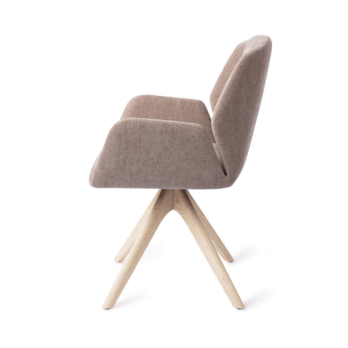 Jesper Home Myoko Greystones Eetkamerstoel - Revolve Oak Bleach - KwaliteitWonen.nl