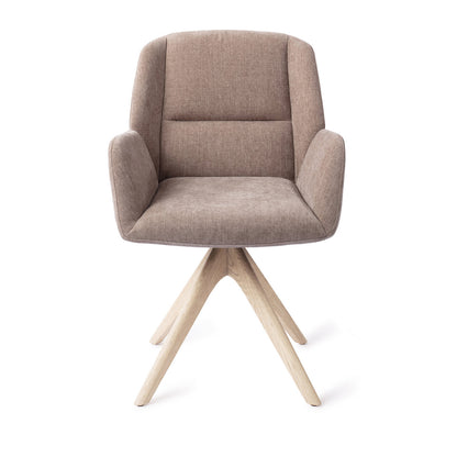 Jesper Home Myoko Greystones Eetkamerstoel - Revolve Oak Bleach - KwaliteitWonen.nl