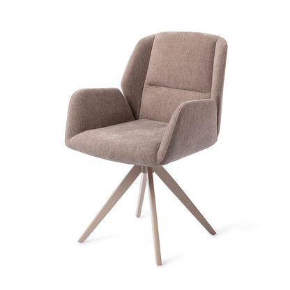 Jesper Home Myoko Greystones Eetkamerstoel - Turn Beige - KwaliteitWonen.nl