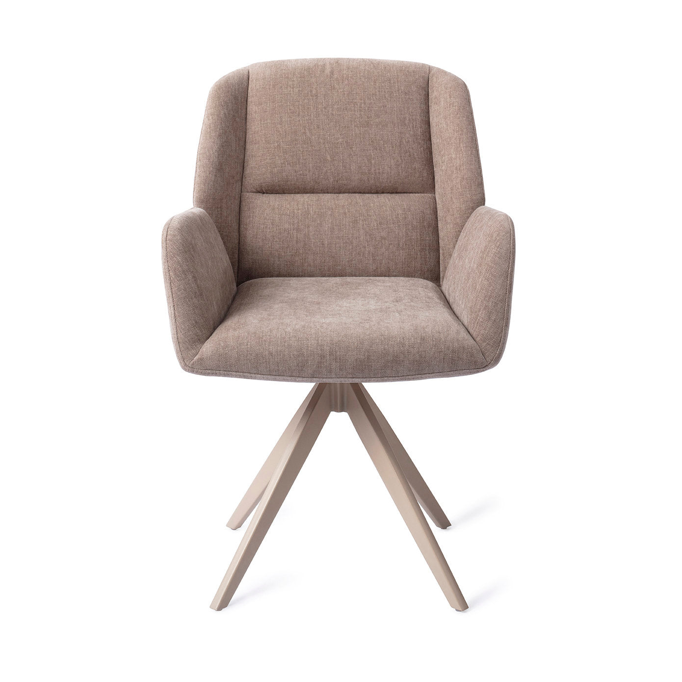 Jesper Home Myoko Greystones Eetkamerstoel - Turn Beige - KwaliteitWonen.nl
