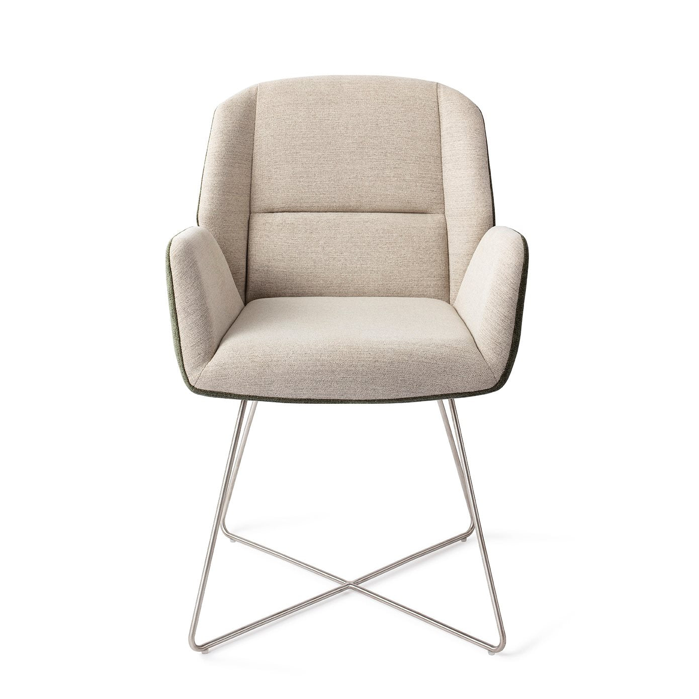 Jesper Home Myoko Popeye Eetkamerstoel - Cross Steel-Kwaliteitwonen.nl