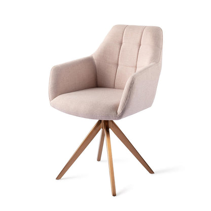 Jesper Home Noto Petal Pink Eetkamerstoel - Turn Rose - KwaliteitWonen.nl