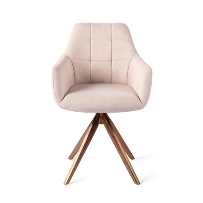 Jesper Home Noto Petal Pink Eetkamerstoel - Turn Rose - KwaliteitWonen.nl