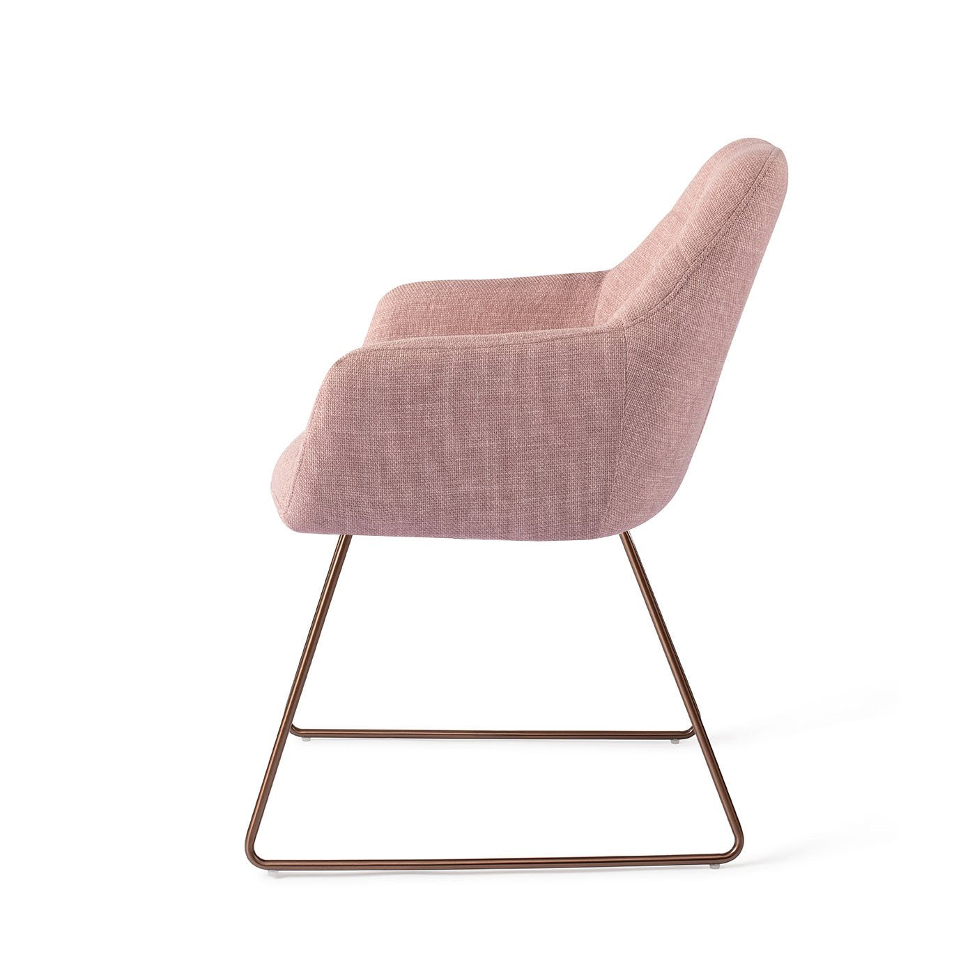 Jesper Home Noto VIntage Rose Eetkamerstoel - Slide Rose - KwaliteitWonen.nl