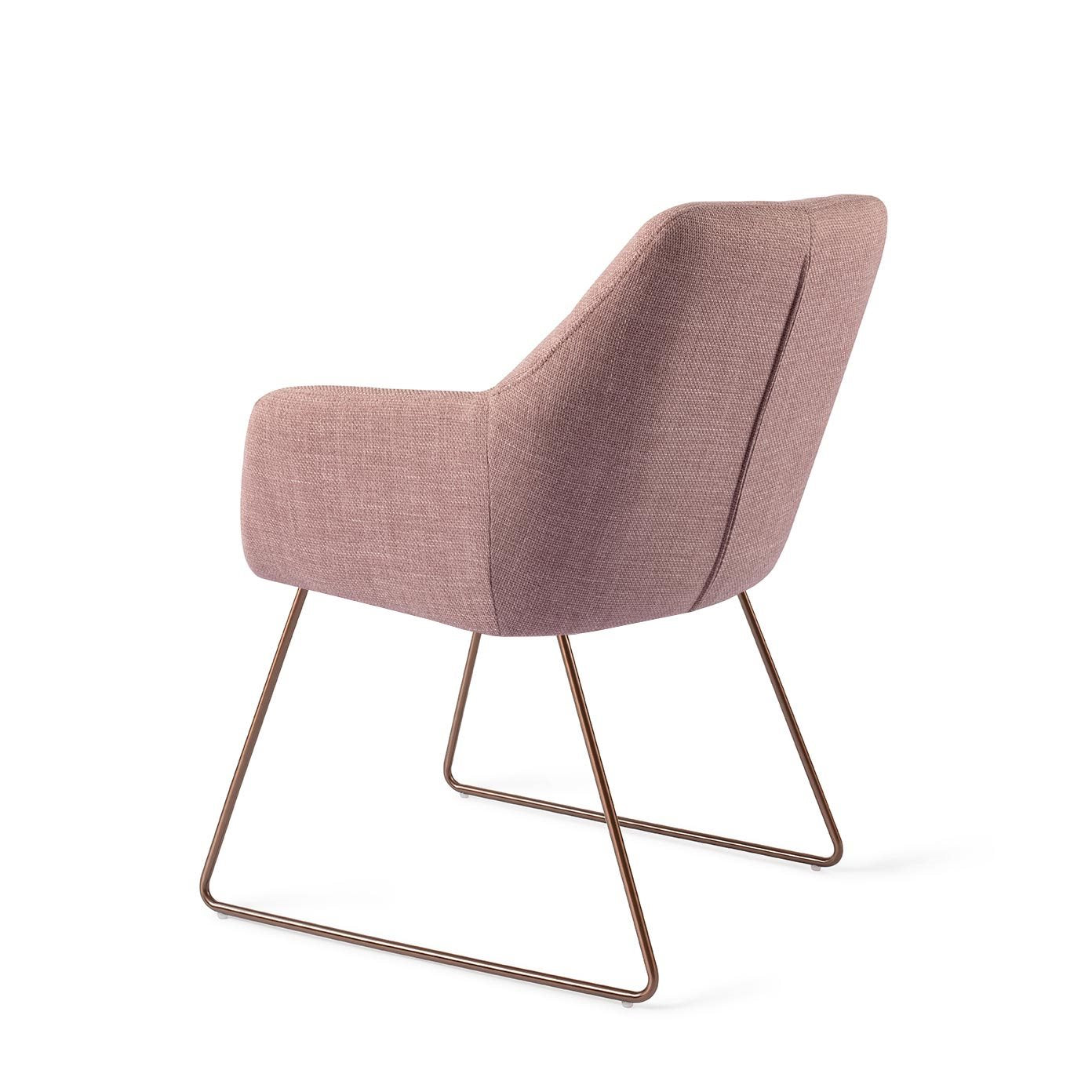 Jesper Home Noto VIntage Rose Eetkamerstoel - Slide Rose - KwaliteitWonen.nl