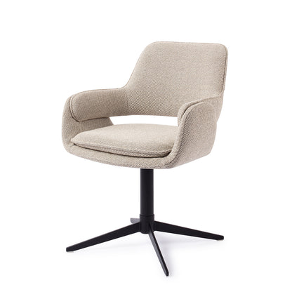 Jesper Home Oketo Beige Haze Eetkamerstoel - KwaliteitWonen.nl