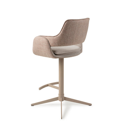 Jesper Home Oketo Driftwood Drive Barkruk (L) - KwaliteitWonen.nl