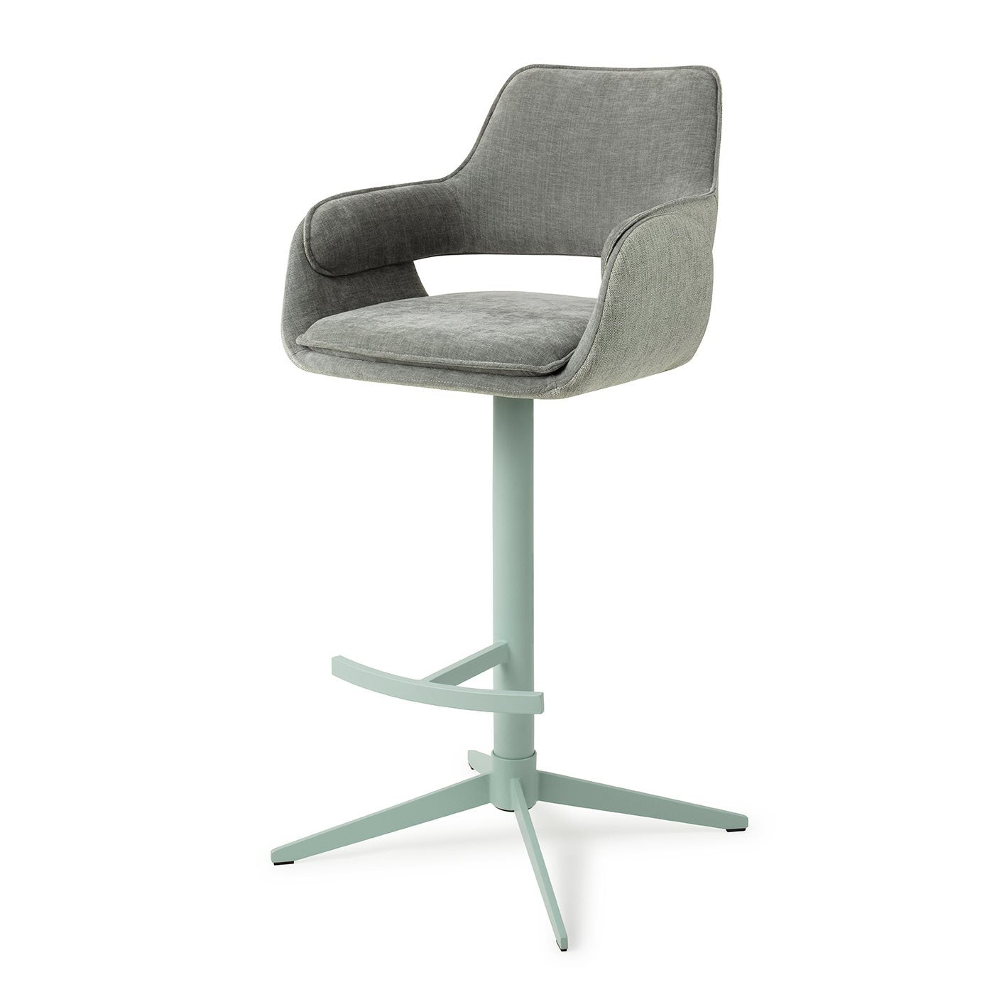 Jesper Home Oketo Green Midori Barkruk (H) - KwaliteitWonen.nl
