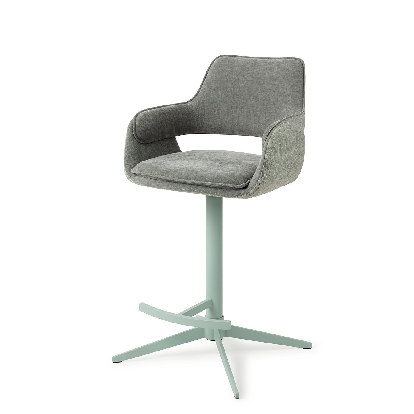 Jesper Home Oketo Green Midori Barkruk (L) - KwaliteitWonen.nl