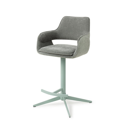 Jesper Home Oketo Green Midori Barkruk (L) - KwaliteitWonen.nl