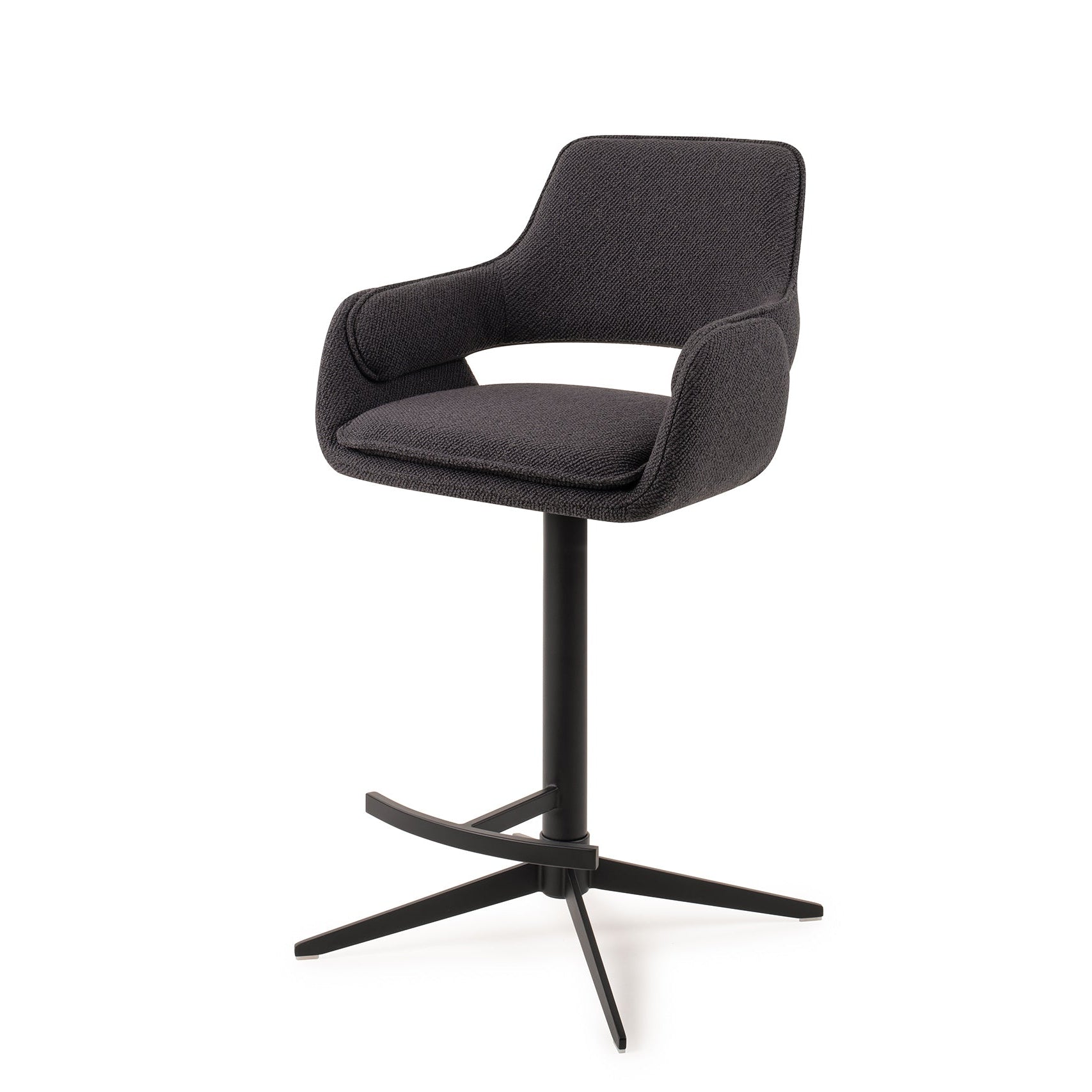 Jesper Home Oketo Indigo Ink Counter chair (L) - KwaliteitWonen.nl