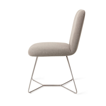Jesper Home Taiwa Foggy Fusion Eetkamerstoel - Beehive Steel - KwaliteitWonen.nl