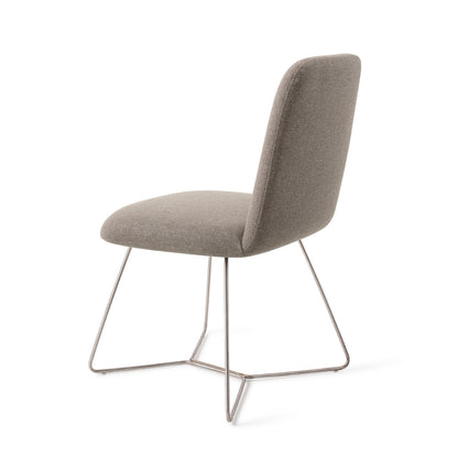 Jesper Home Taiwa Foggy Fusion Eetkamerstoel - Beehive Steel - KwaliteitWonen.nl