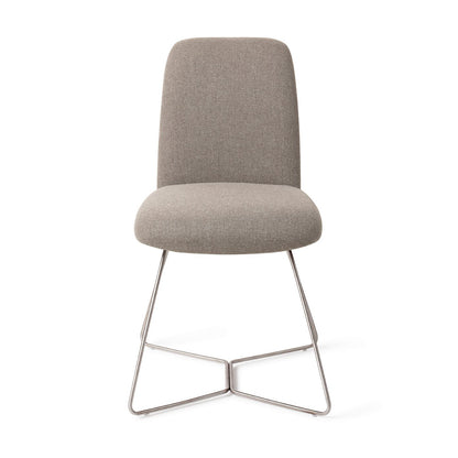 Jesper Home Taiwa Foggy Fusion Eetkamerstoel - Beehive Steel - KwaliteitWonen.nl