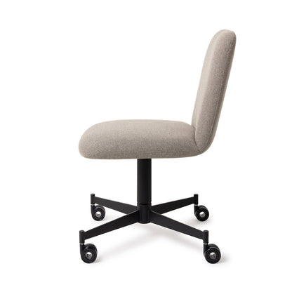 Jesper Home Taiwa Foggy Fusion Eetkamerstoel - Caster Black - KwaliteitWonen.nl