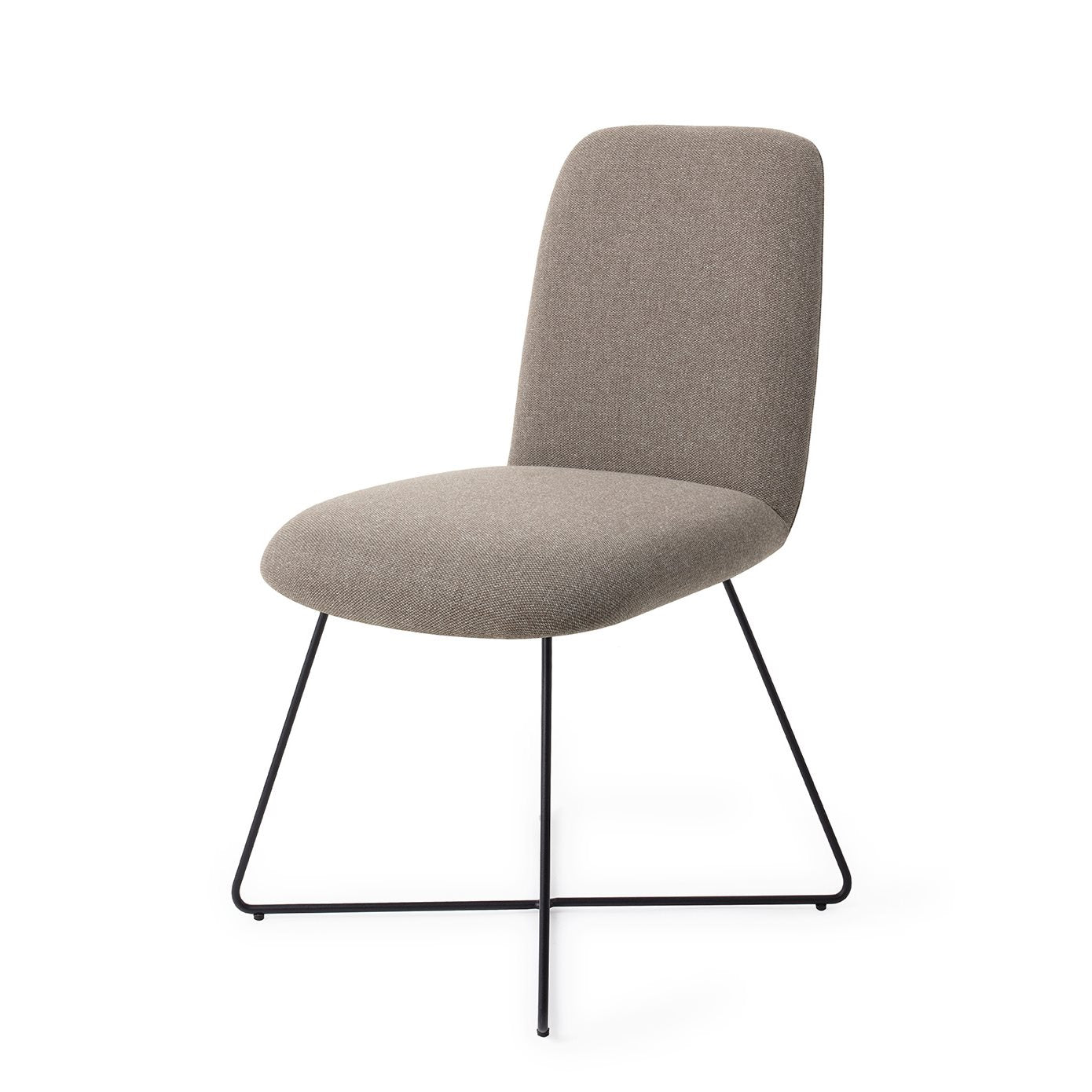 Jesper Home Taiwa Foggy Fusion Eetkamerstoel - Cross Black - KwaliteitWonen.nl