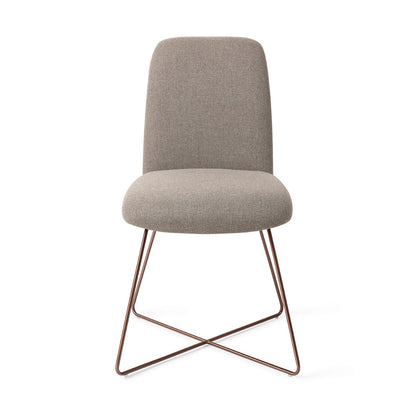 Jesper Home Taiwa Foggy Fusion Eetkamerstoel - Cross Rose - KwaliteitWonen.nl